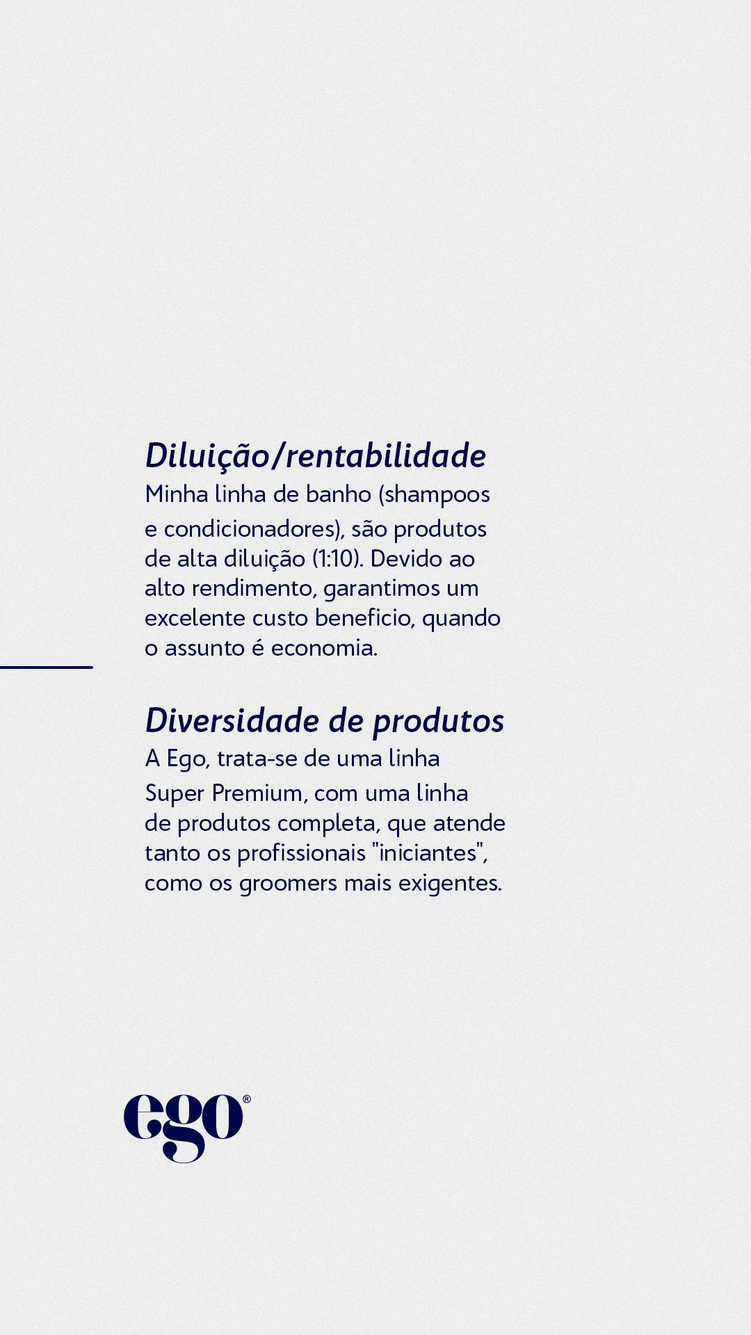 STORIES [CARROSSEL] - MAIOR CRIAÇÃO E LÍDER EM VENDAS. A LINHA EGO.