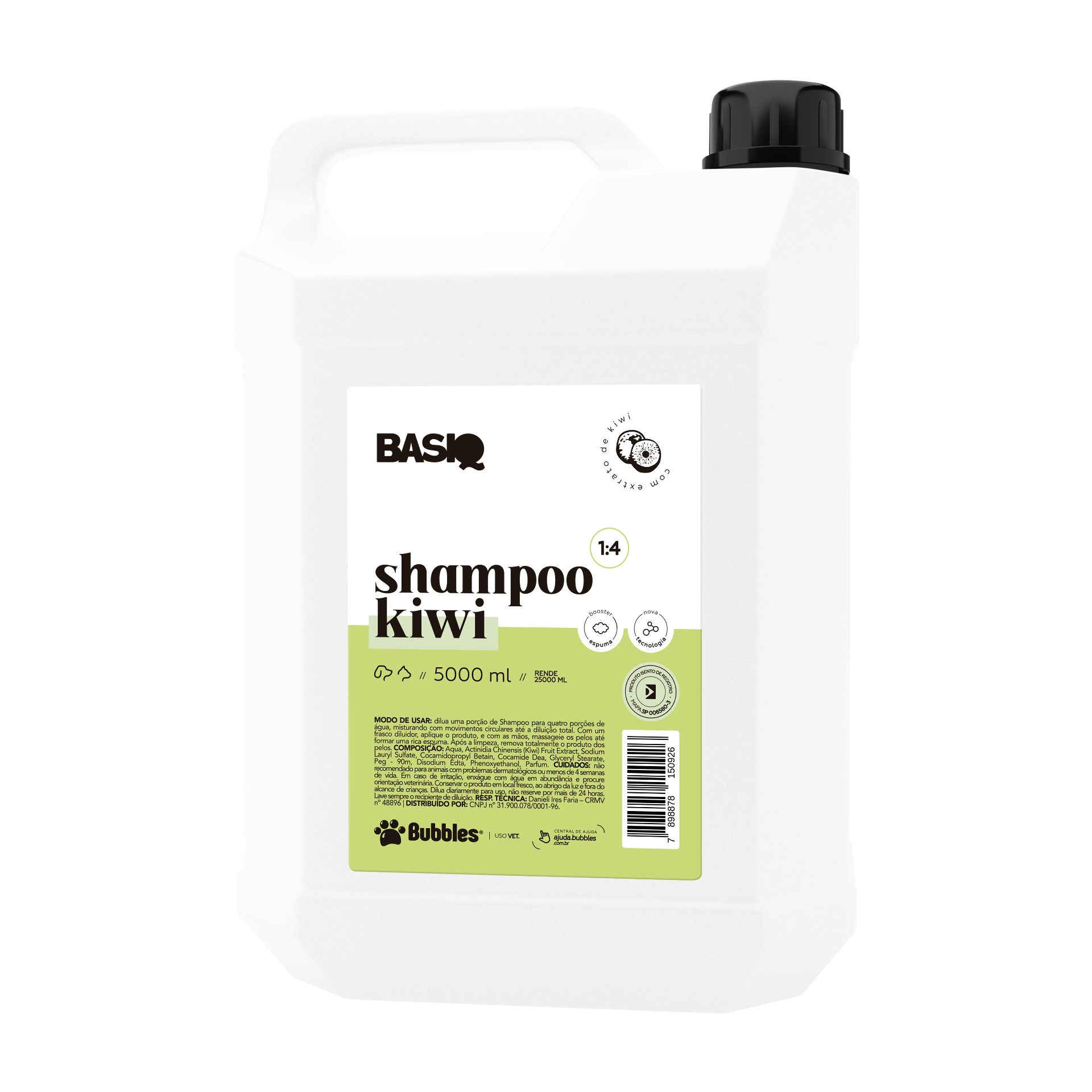 BASIQ - SHAMPOO KIWI 5L (FRENTE)