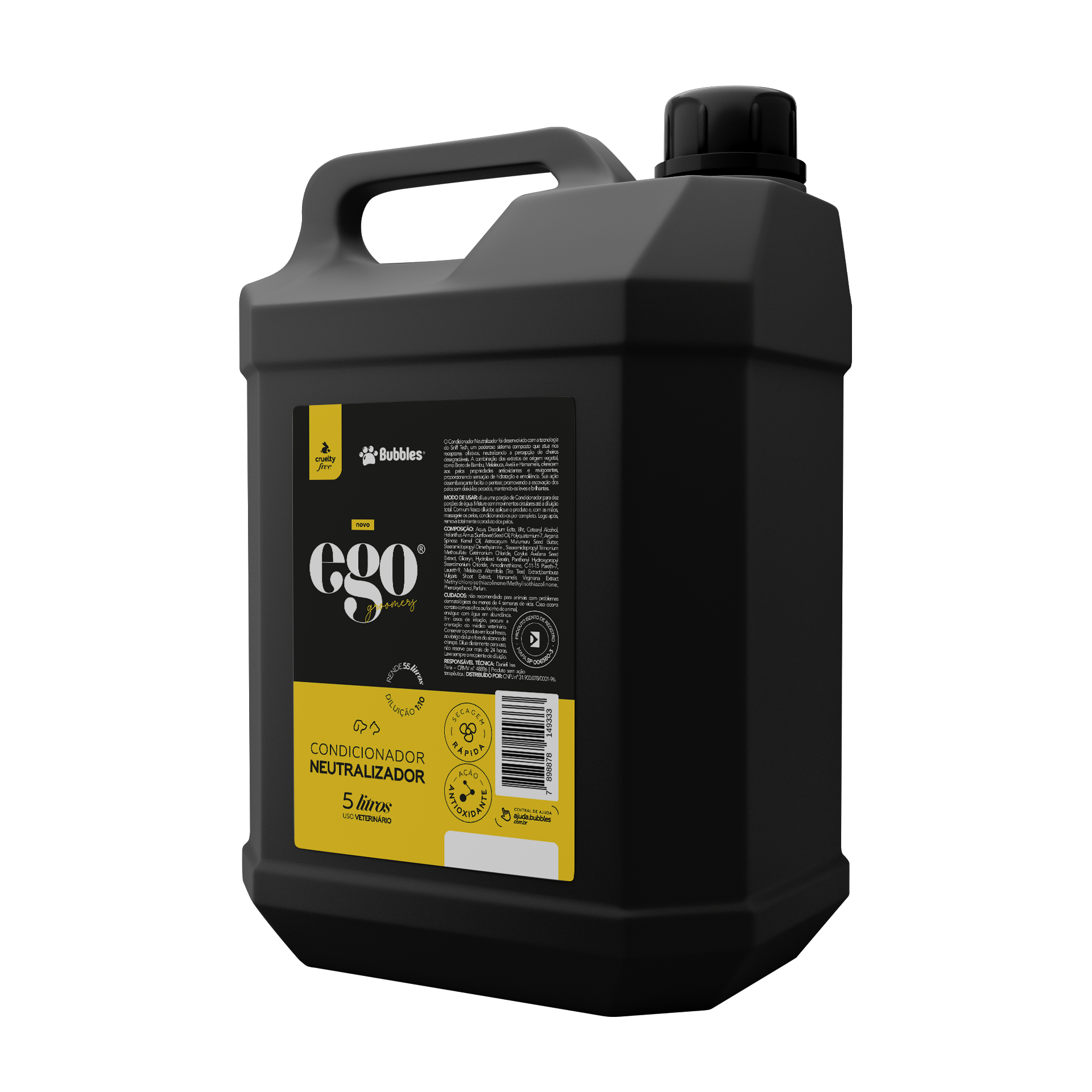 EGO - CONDICIONADOR NEUTRALIZADOR 5L