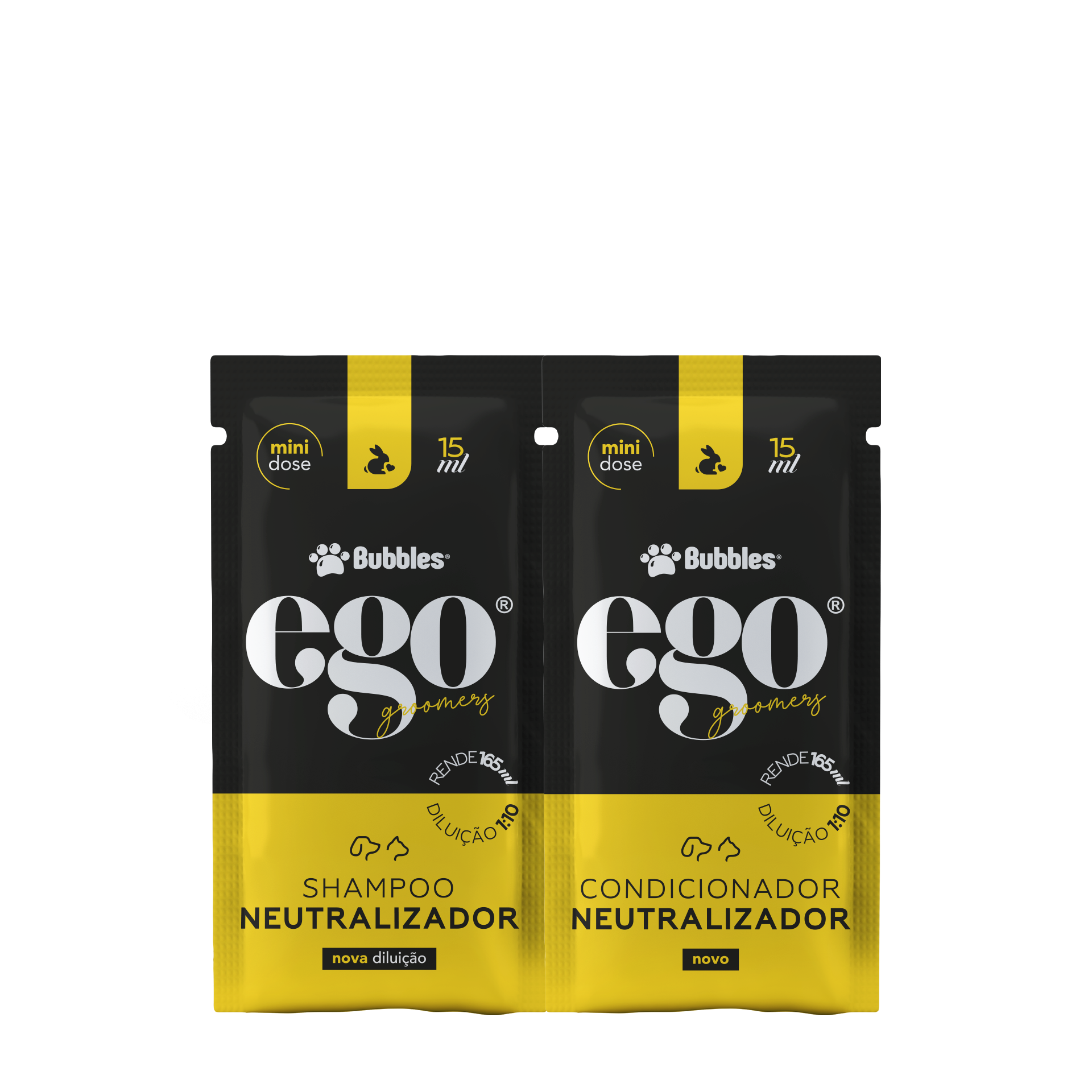 EGO (SACHÊ) - SHAMPOO E CONDICIONADOR NEUTRALIZADOR 15ML