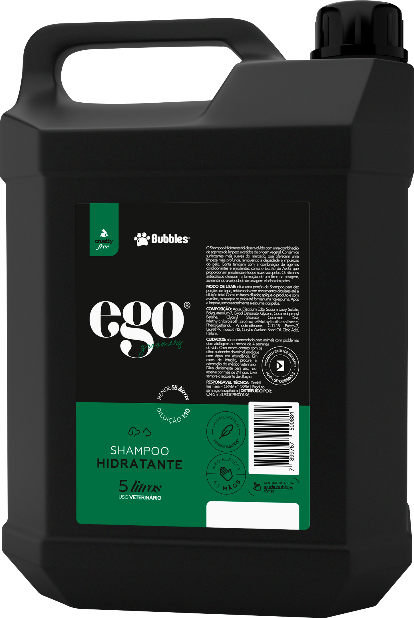 EGO - SHAMPOO HIDRATANTE 5L (FRENTE)
