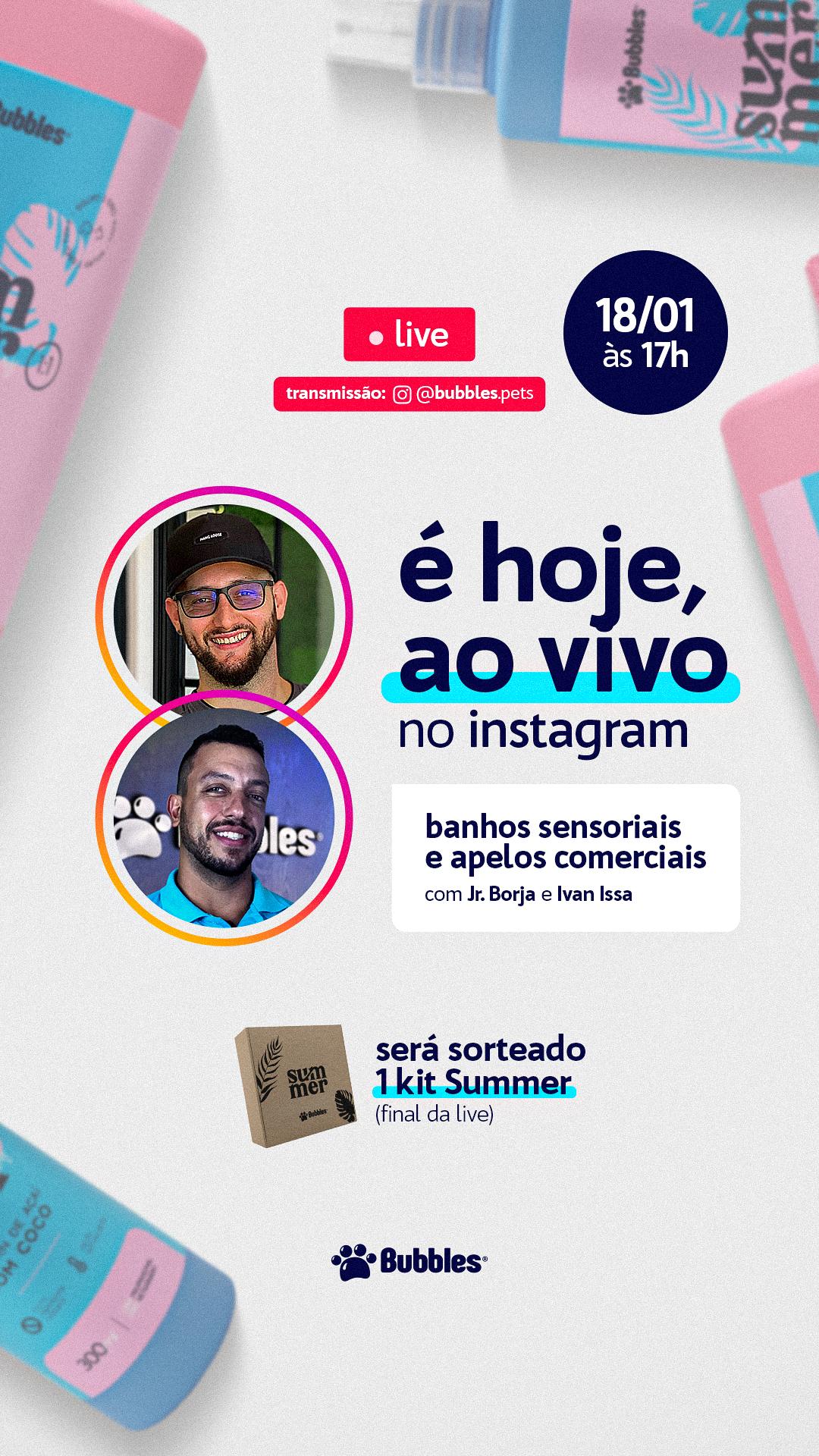 STORIES - LIVE BORJA É HOJE
