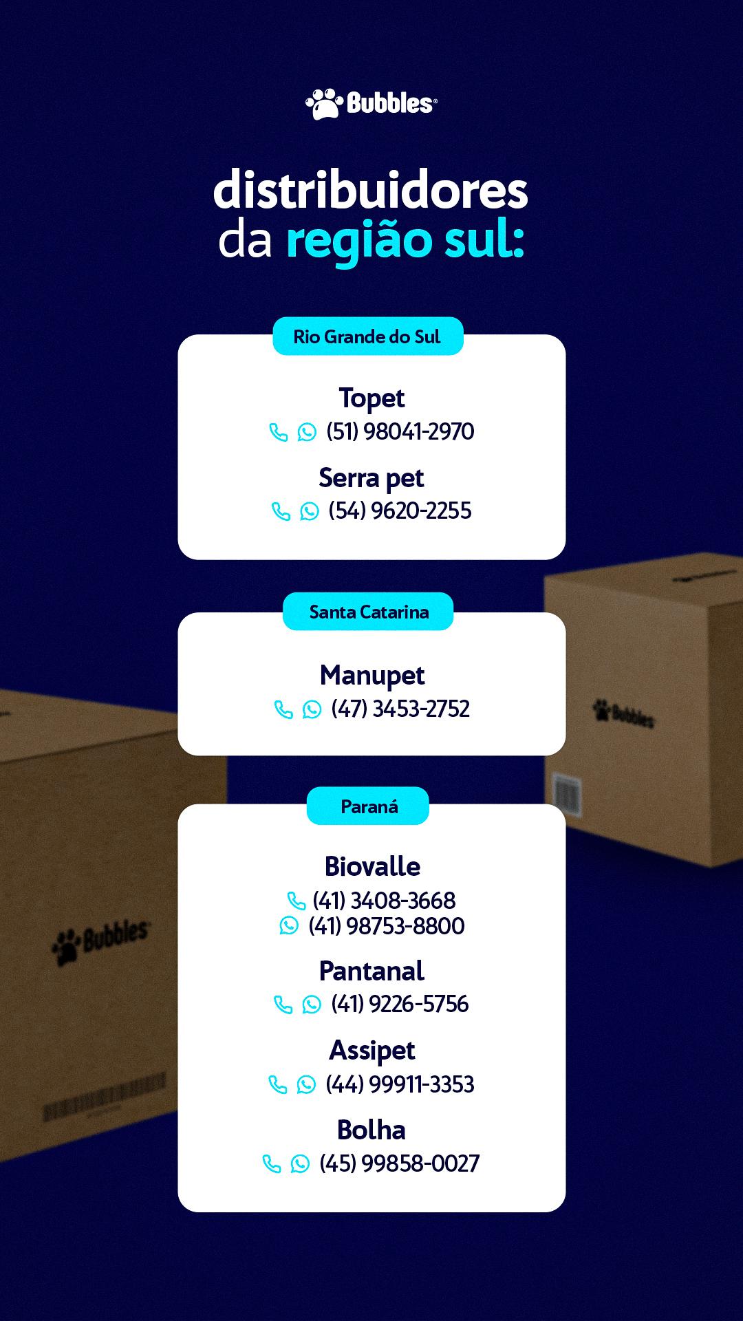STORIES - DISTRIBUIDORES SUL