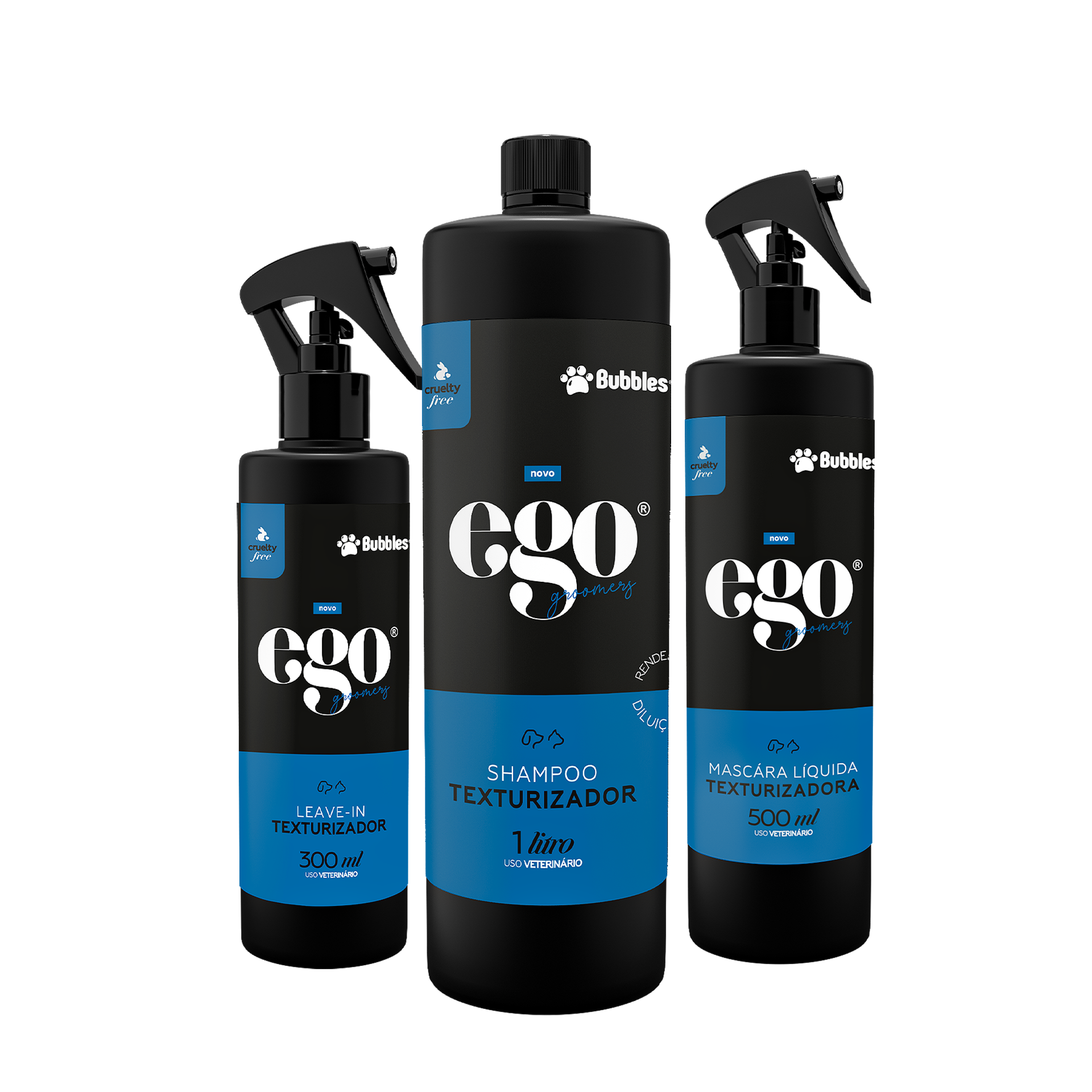 EGO - KIT TEXTURIZADOR (3 ITENS)