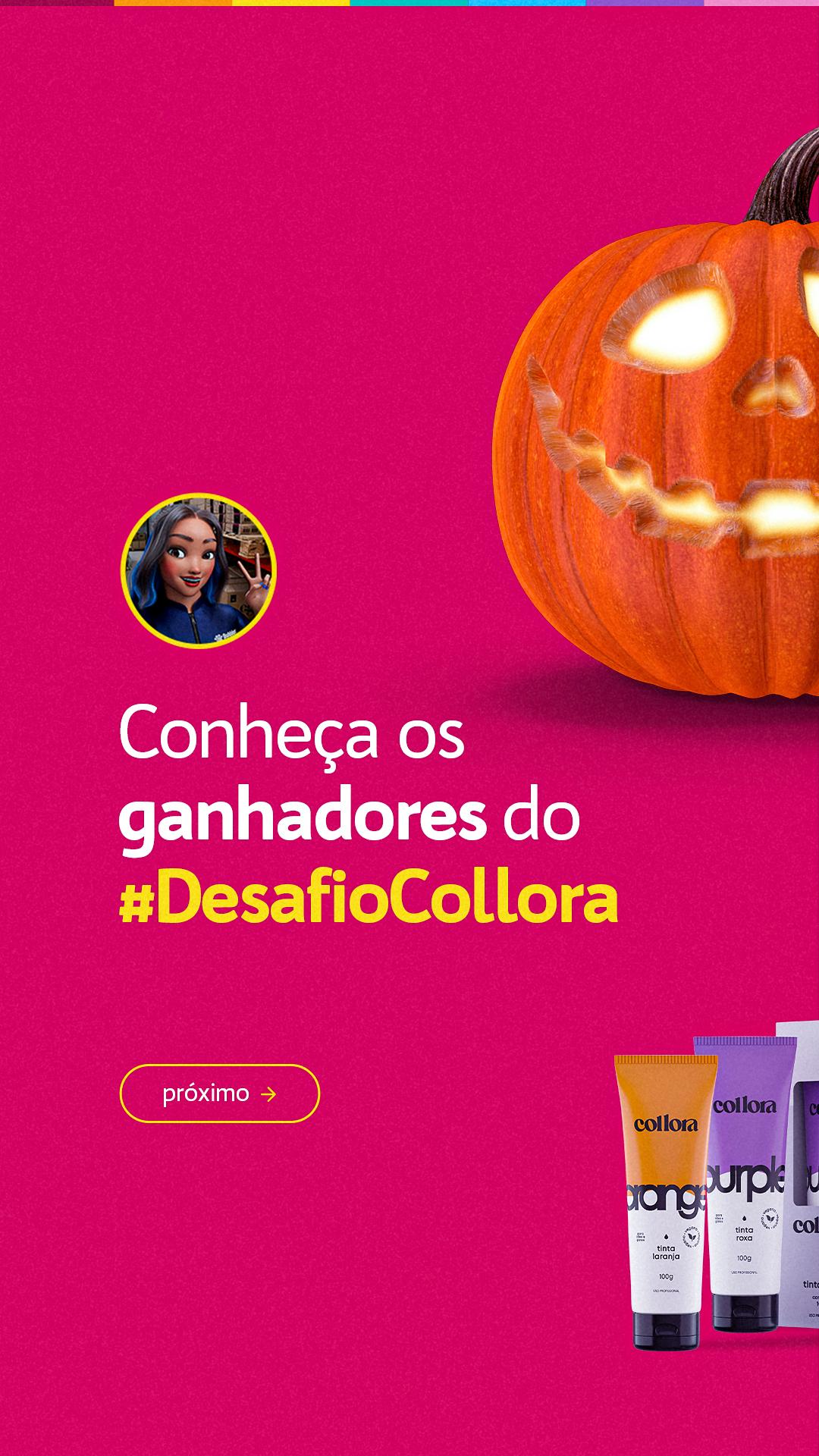 STORIES - GANHADORES DESAFIO COLLORA