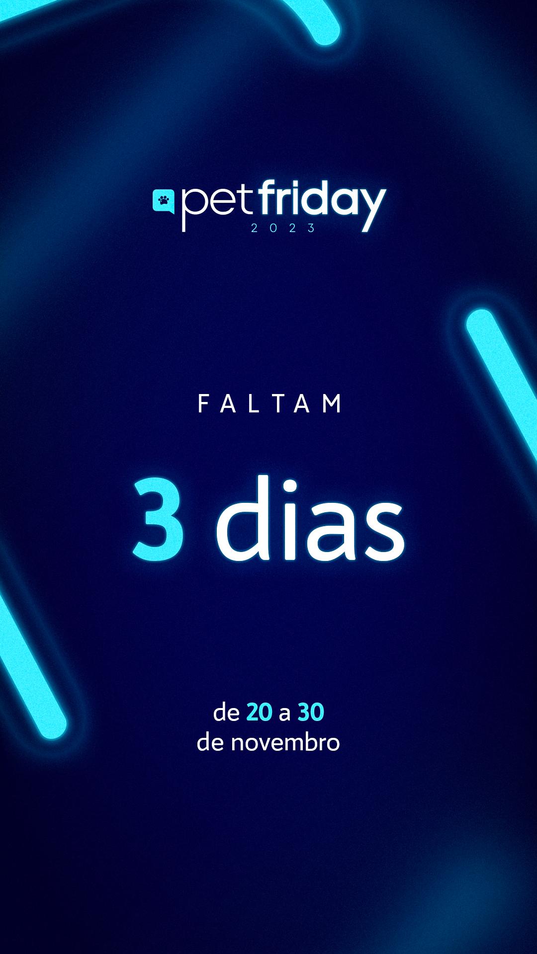 STORIES - CONTAGEM REGRESSIVA BLACK (3 DIAS)
