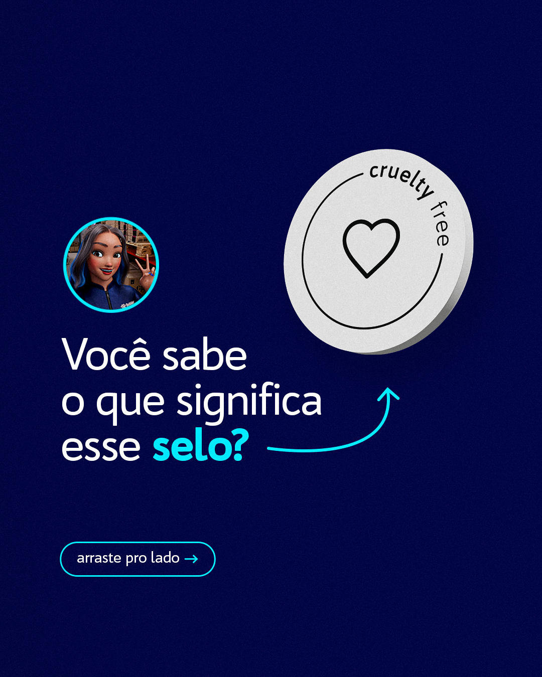 CARROSSEL - SELO CRUELTY FREE