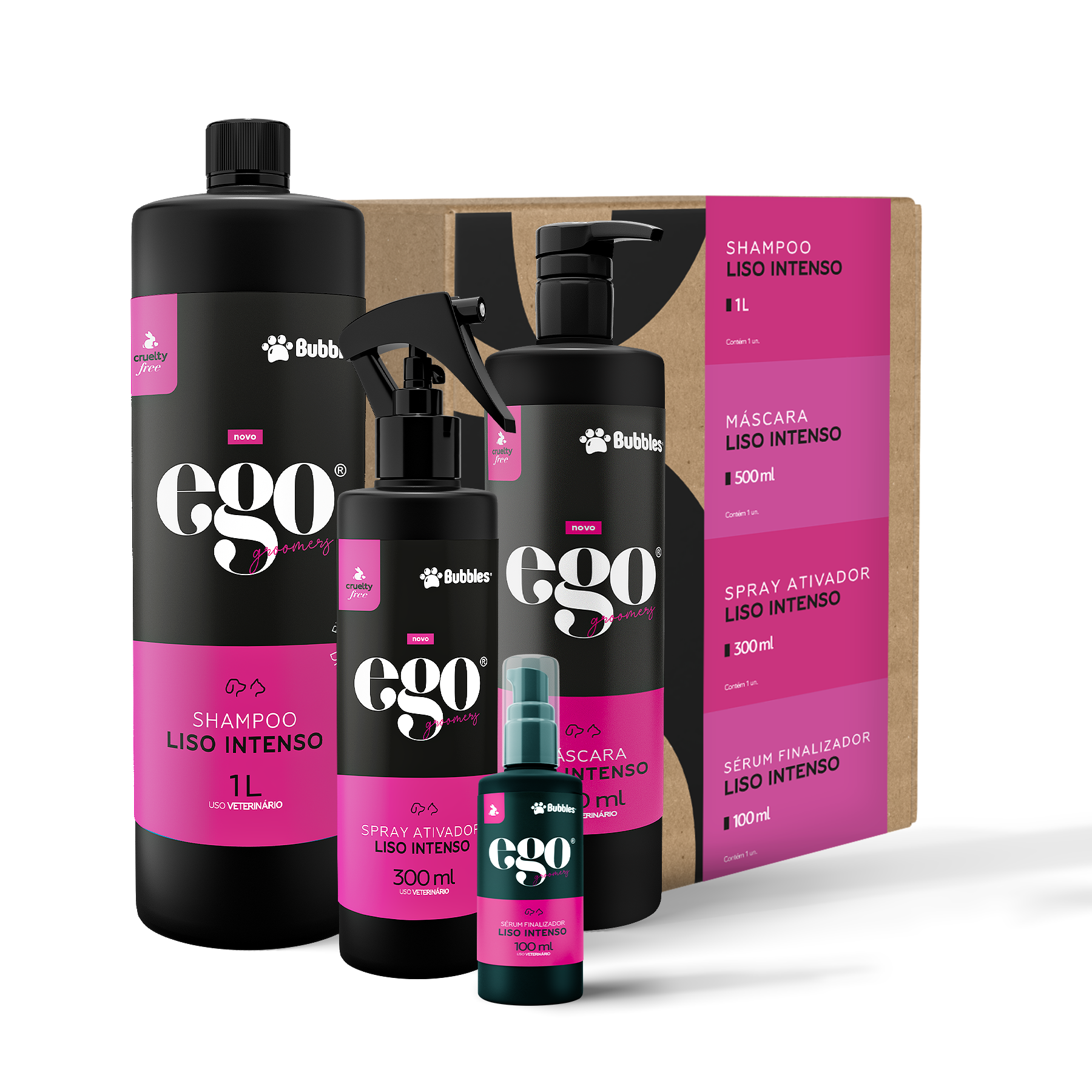 EGO - KIT LISO INTENSO (4 ITENS)