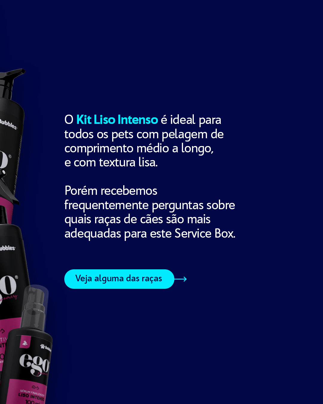 CARROSSEL - RAÇAS QUE PODEM UTILIZAR O KIT LISO INTENSO