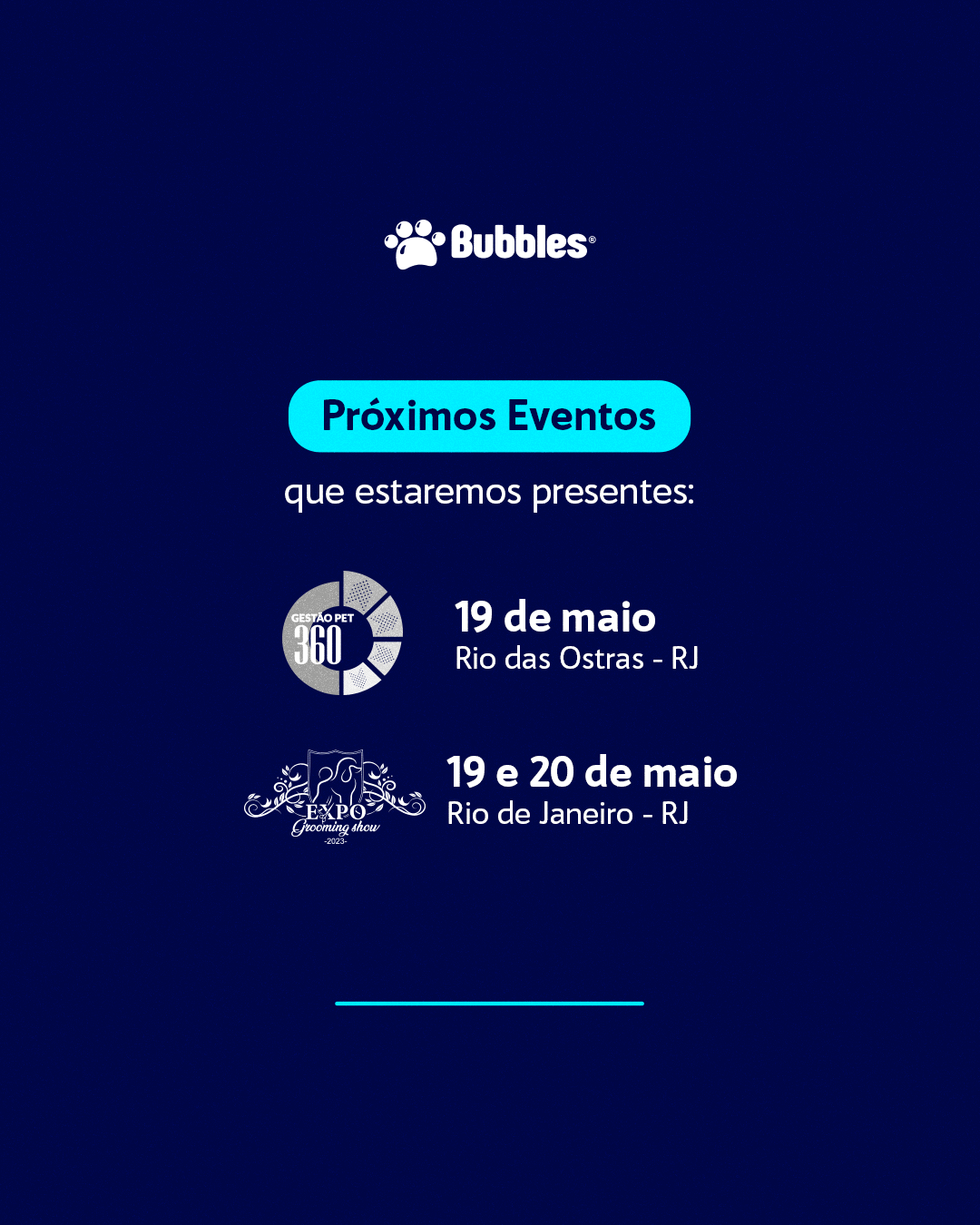POST - EVENTOS MAIO