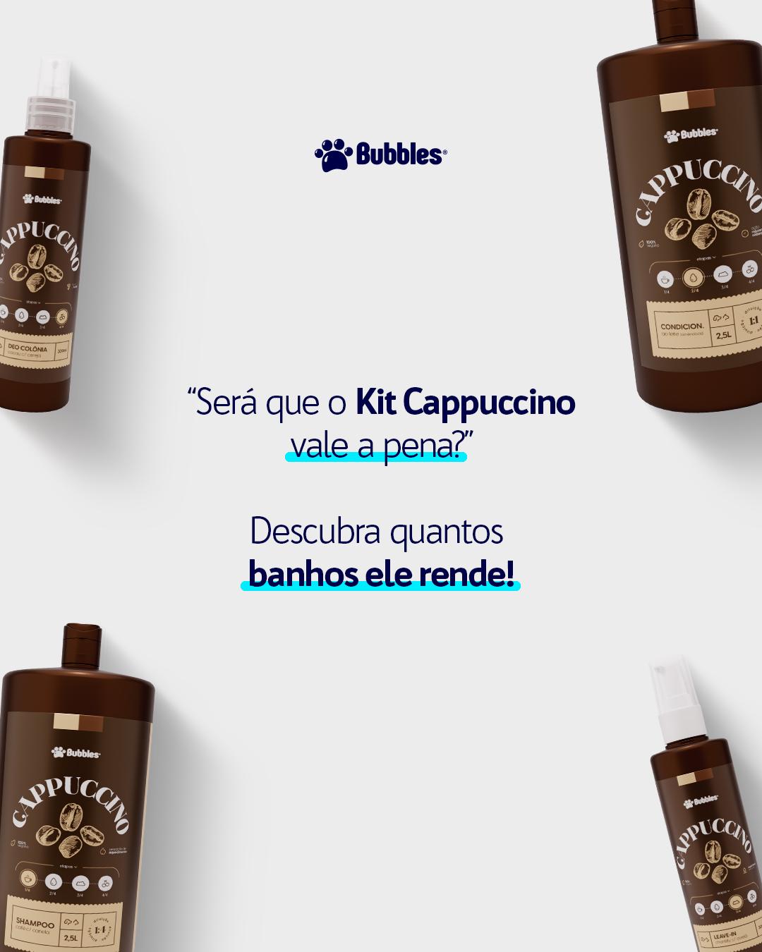 CARROSSEL INSTA/FACE: QUANTOS BANHOS CAPPUCCINO