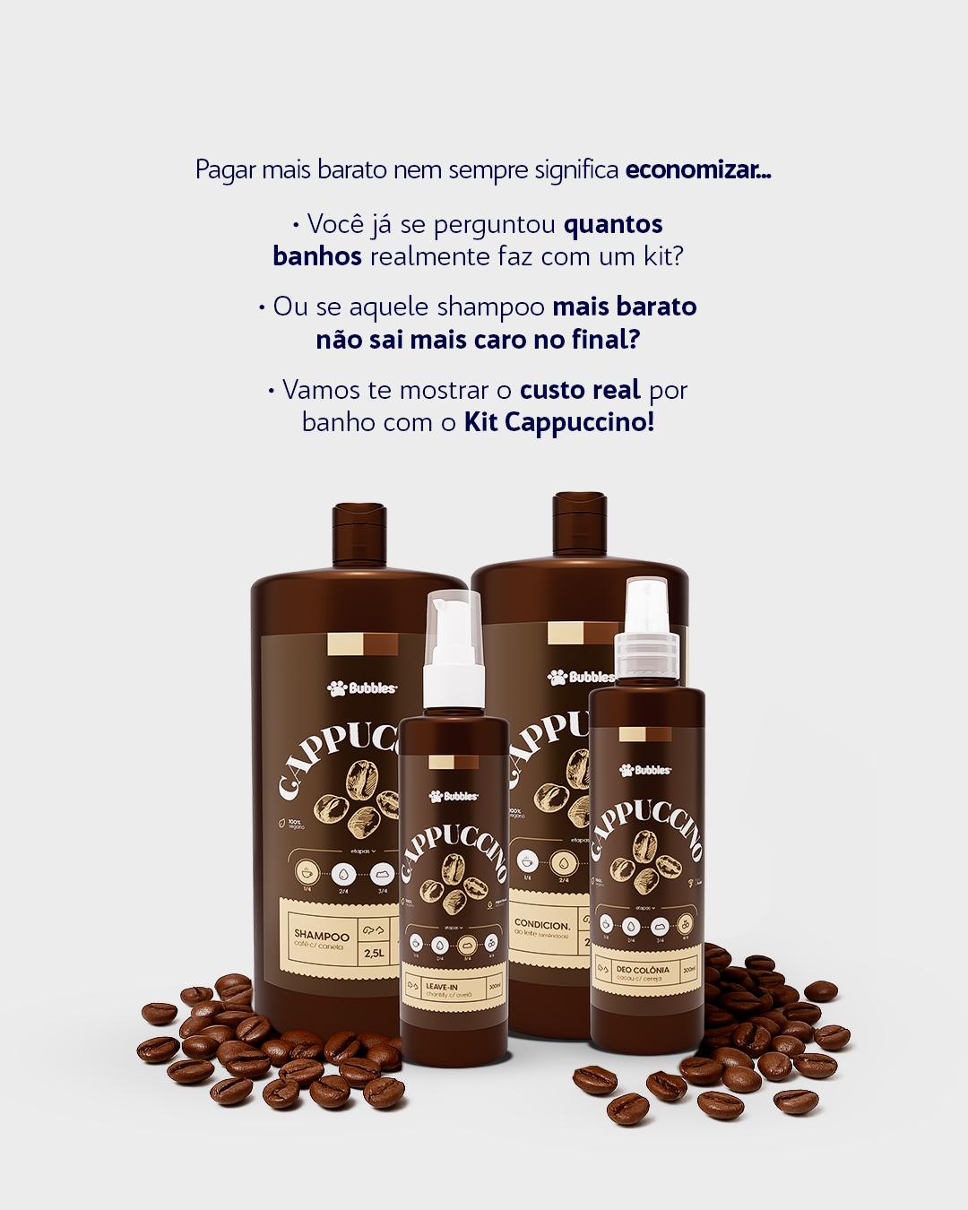 CARROSSEL INSTA/FACE: QUANTOS BANHOS CAPPUCCINO