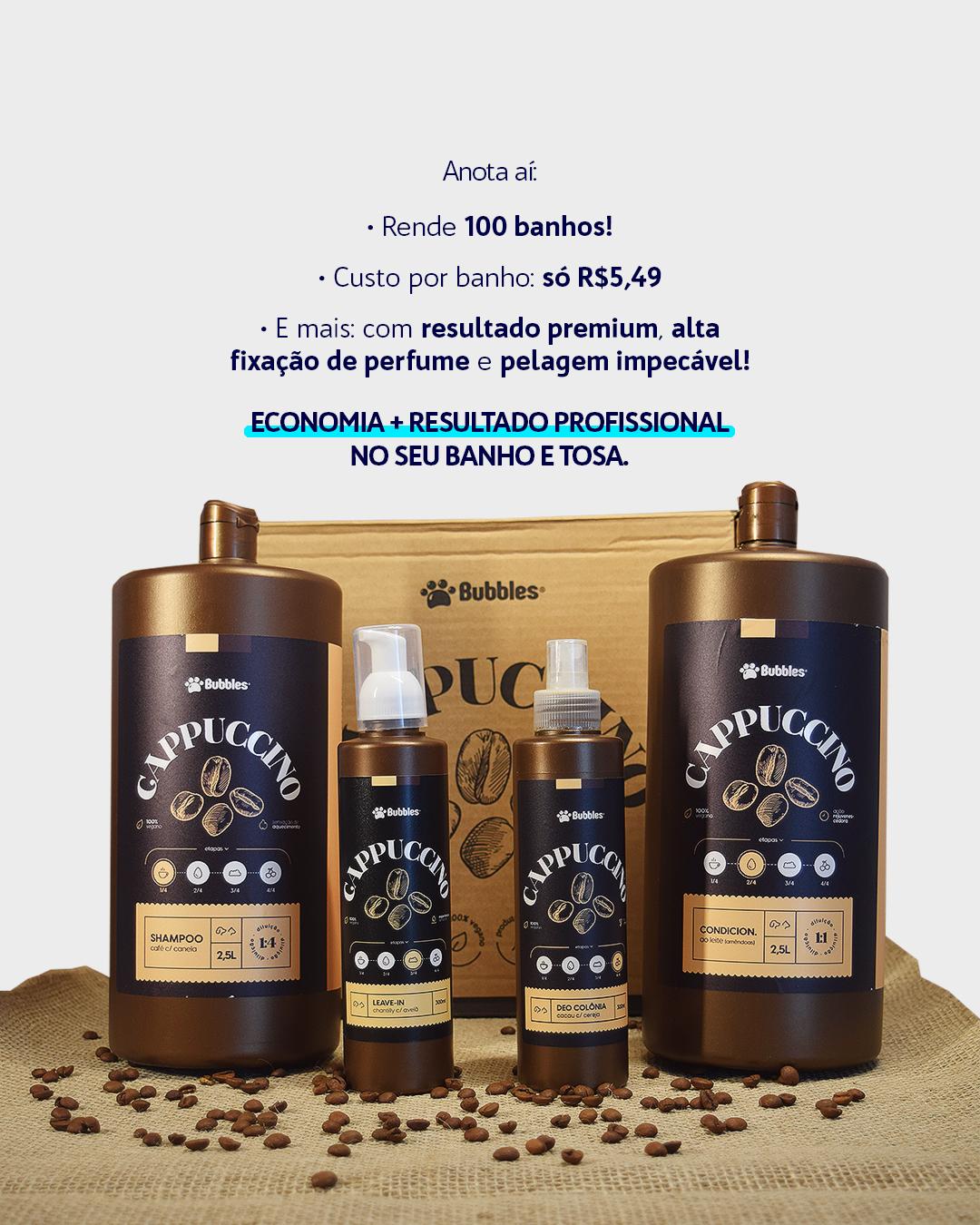 CARROSSEL INSTA/FACE: QUANTOS BANHOS CAPPUCCINO