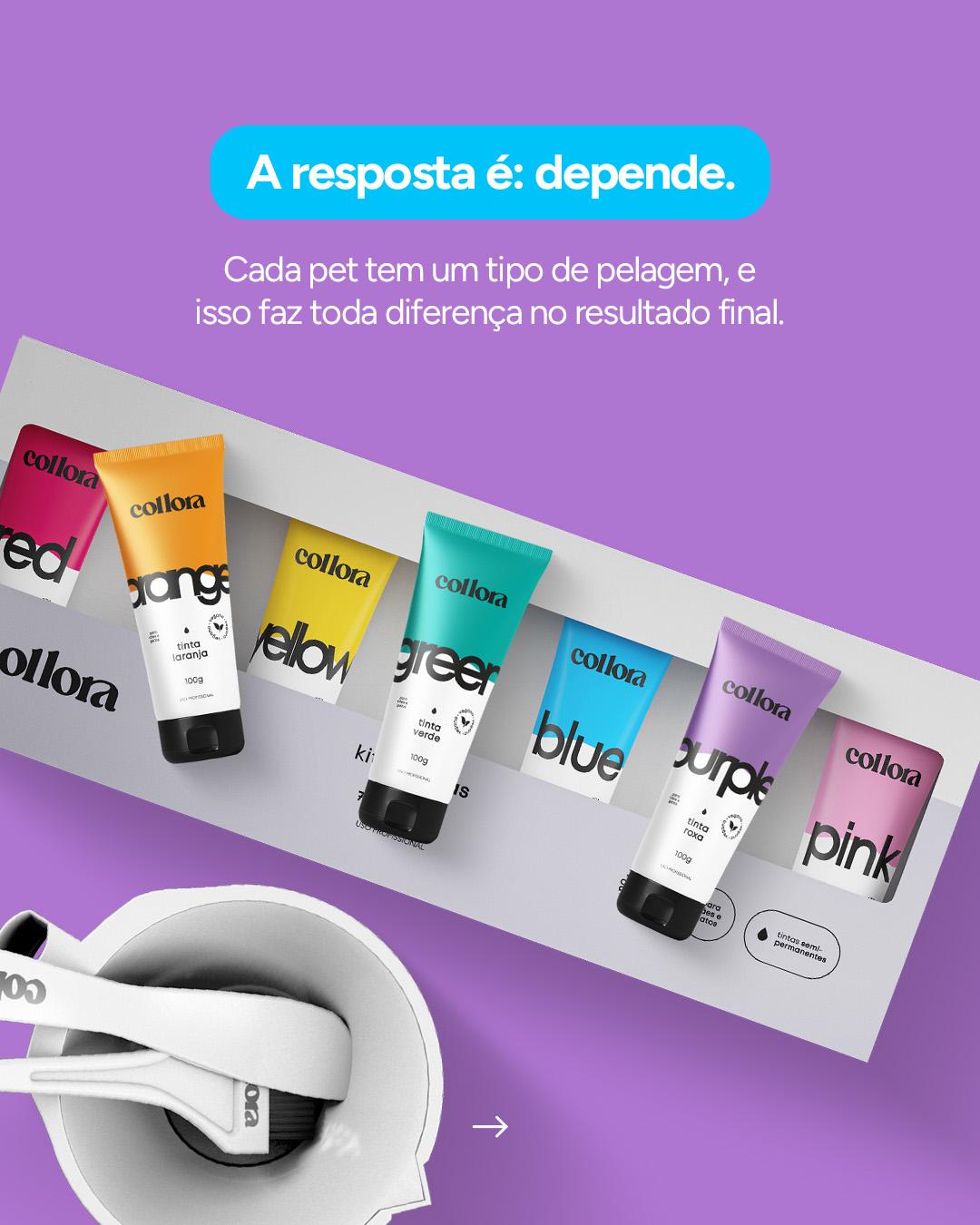 CARROSSEL INSTA/FACE: DURAÇÃO DA COLORAÇÃO