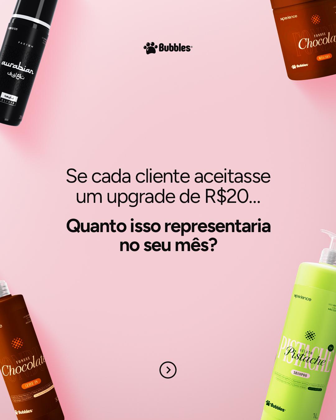 CARROSSEL INSTA/FACE: UPGRADE DE R$20…