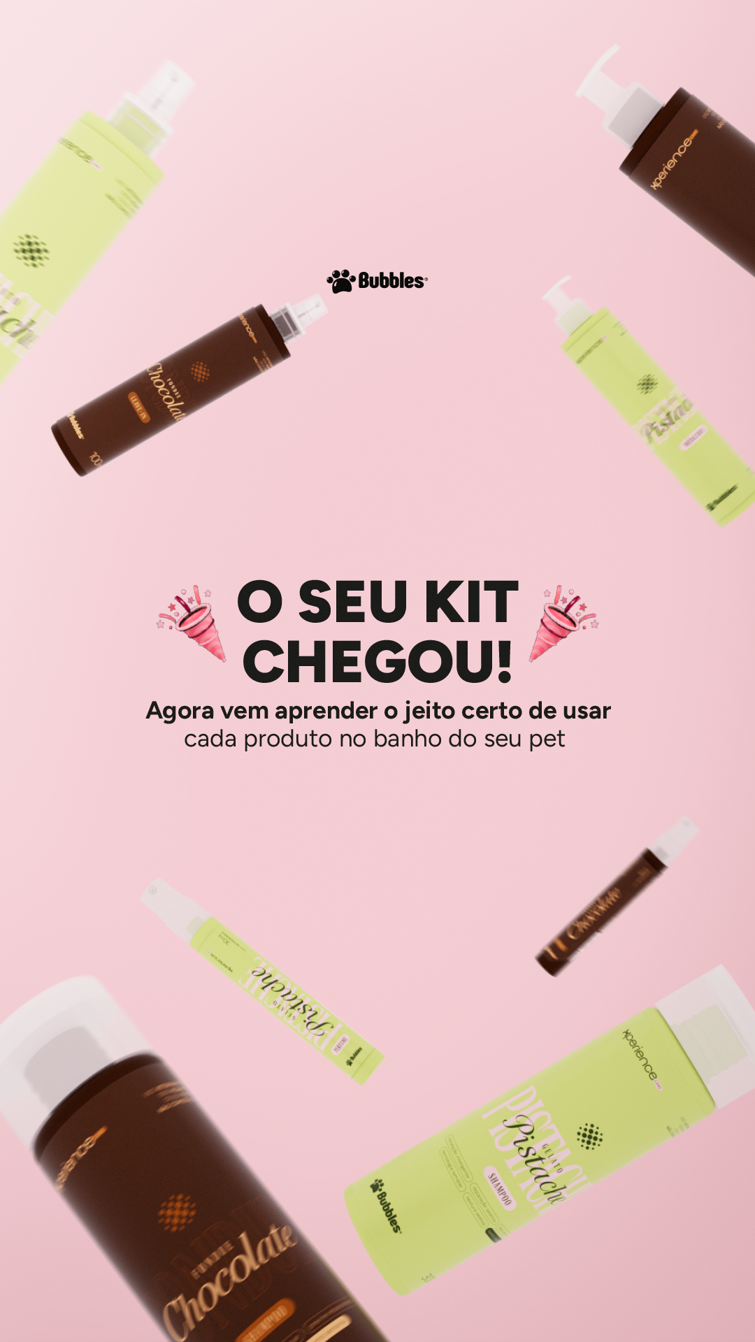 MODO DE USO LINHA XPERIENCE CARE