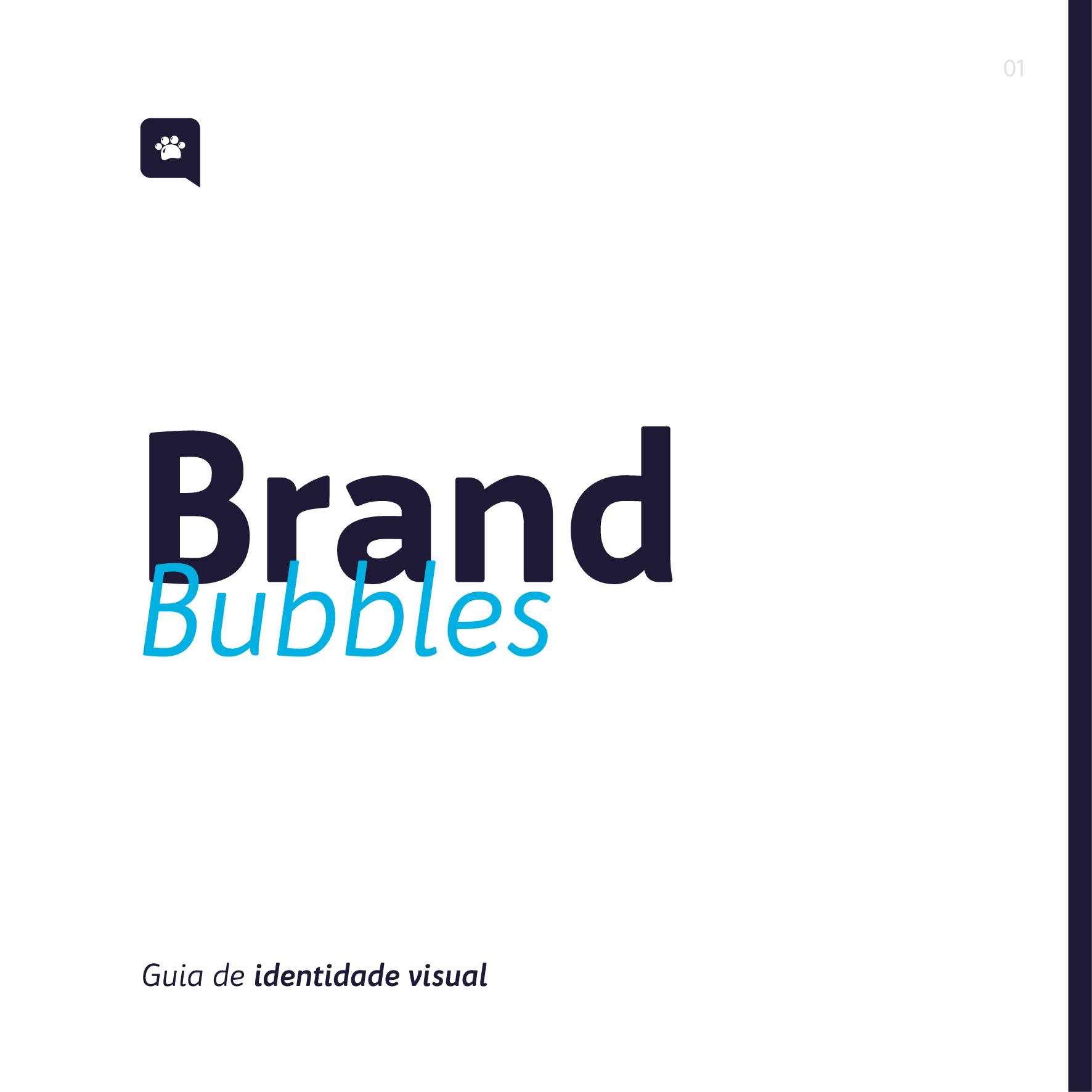 MANUAL DE IDENTIDADE - BUBBLES