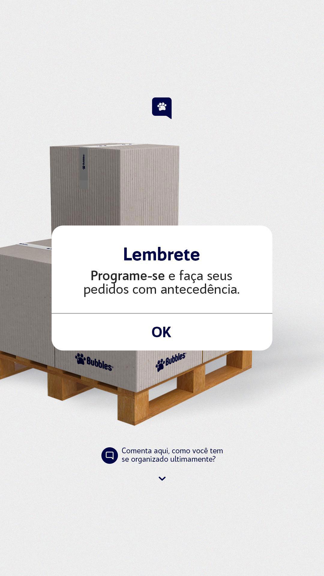 STORIES - LEMBRETE (ESTOQUE)