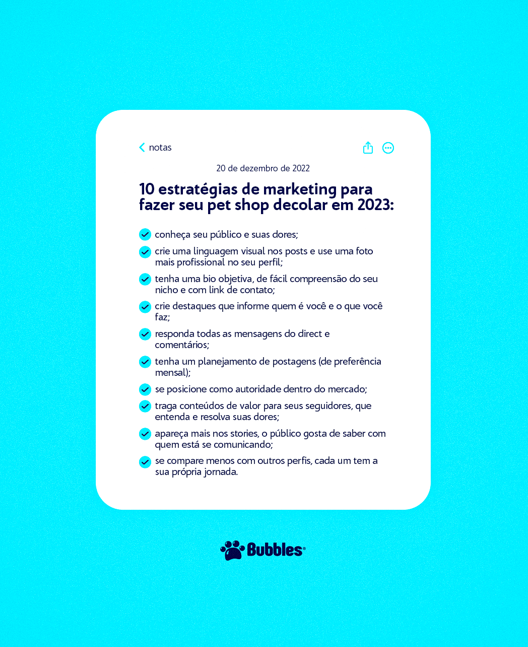 STORIE - CHECKLIST 2023