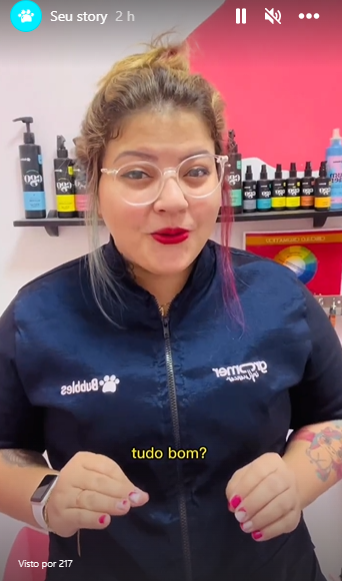 STORIES - CHAMADA LIVE