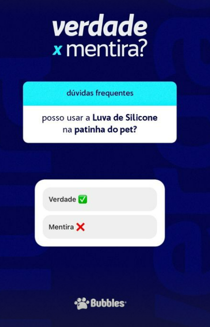 STORIES - VERDADE X MENTIRA