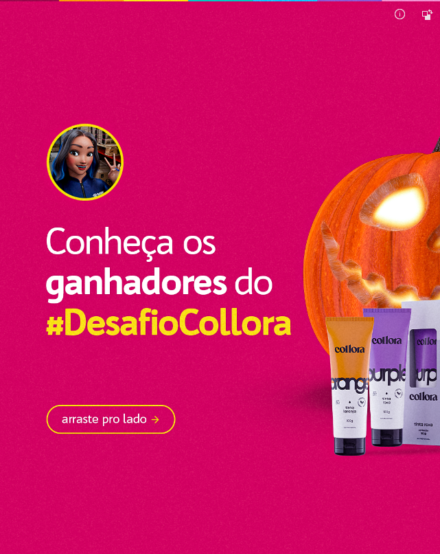 STORIES - GANHADORES DESAFIO COLLORA