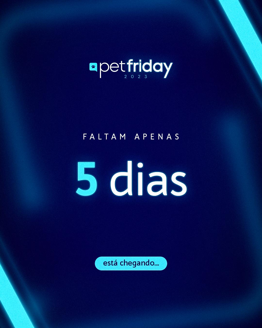 POST - CONTAGEM REGRESSIVA BLACK - 5 DIAS