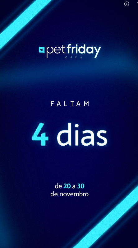 STORIES - CONTAGEM REGRESSIVA BLACK (4 DIAS)