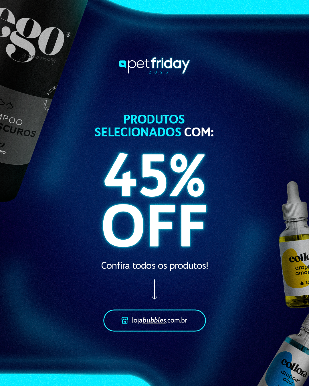 STORIES - PROMO PET FRIDAY - 45% OFF