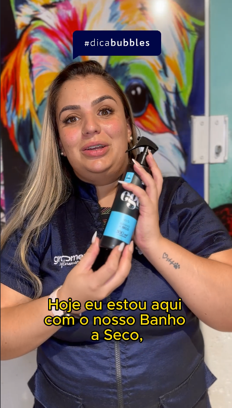 STORIES - DICA DA SEMANA - BANHO A SECO