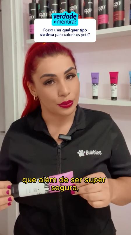 STORIES - VDD X MENTIRA - TINTA ESPECÍFICA PARA PETS (RESPOSTA)