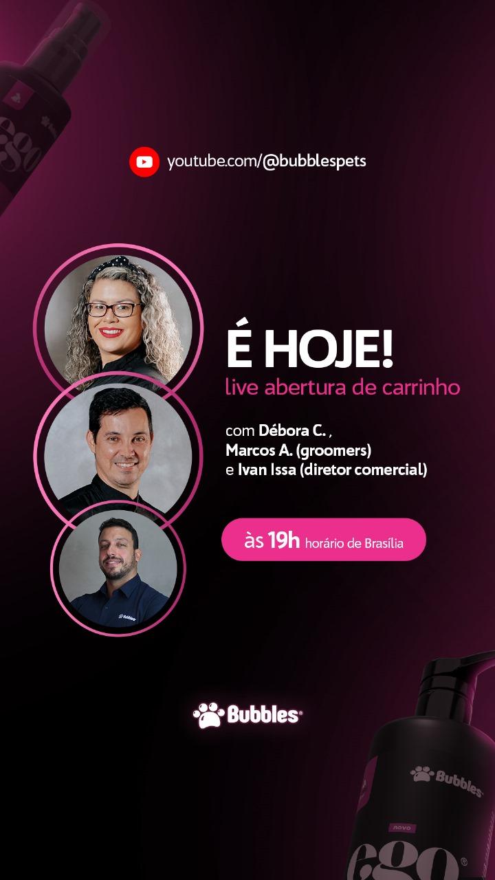 STORIES - LIVE LANÇAMENTO - É HOJE!