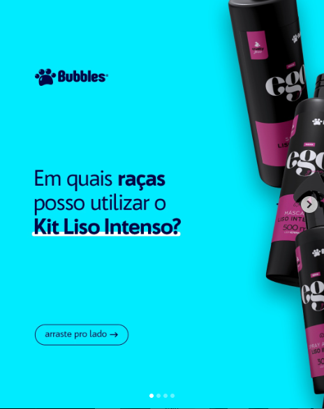 CARROSSEL - RAÇAS QUE PODEM UTILIZAR O KIT LISO INTENSO