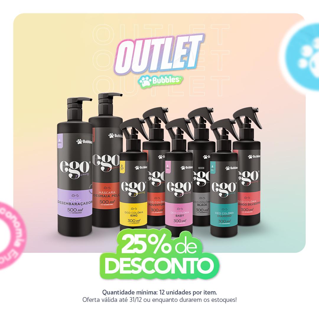 Bubbles Outlet - Produtos selecionados 25%