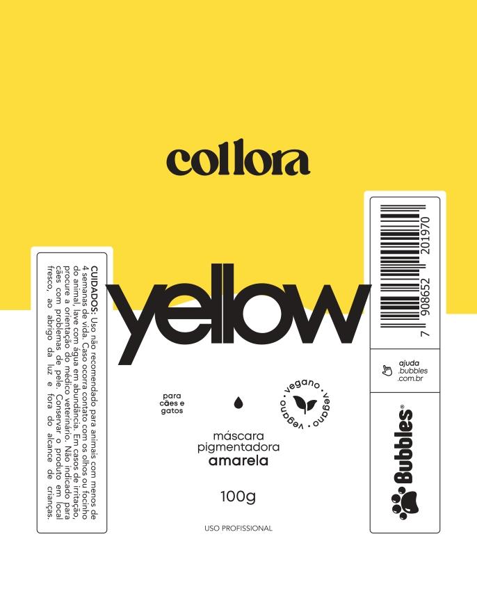 RÓTULO - BISNAGA YELLOW