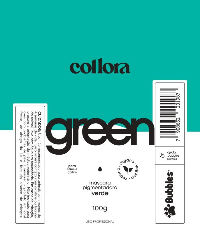 RÓTULO - BISNAGA GREEN