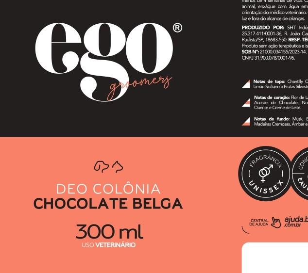 RÓTULO - CHOCOLATE BELGA