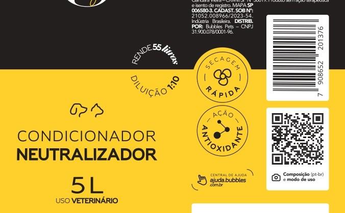 RÓTULO - COND NEUTRALIZADOR