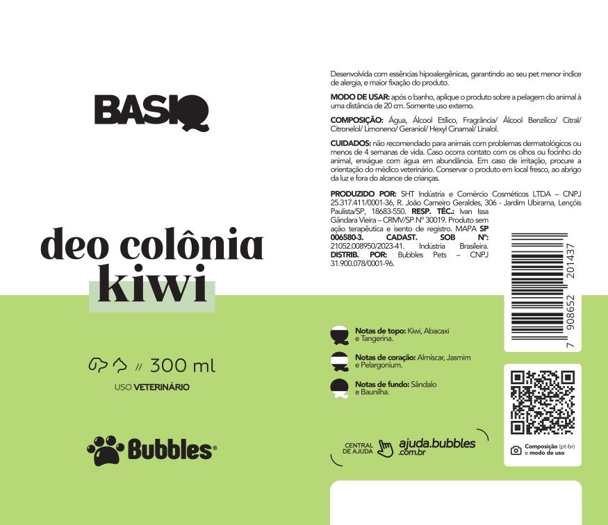 RÓTULO - DÊO COLÔNIA KIWI