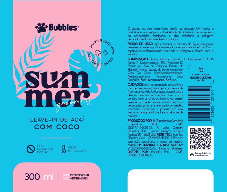 RÓTULO - LEAVE-IN AÇAÍ C/ COCO