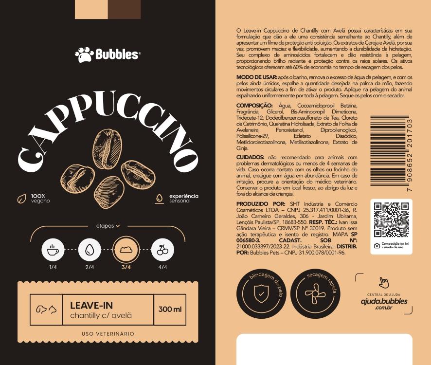 RÓTULO - LEAVE-IN CHANTILLY