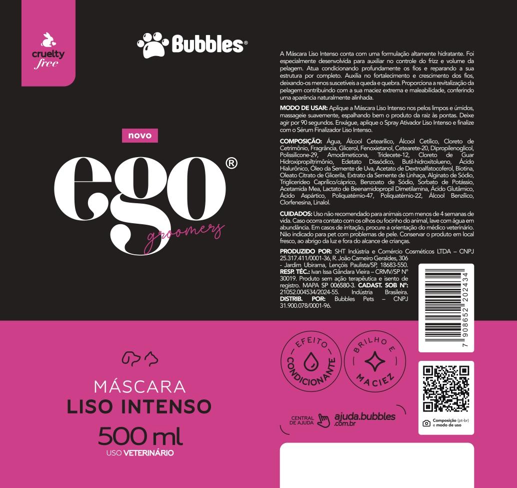 RÓTULO - MÁSCARA LISO INTENSO