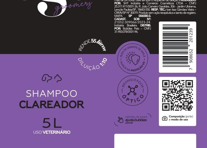 RÓTULO - SHAMPOO CLAREADOR