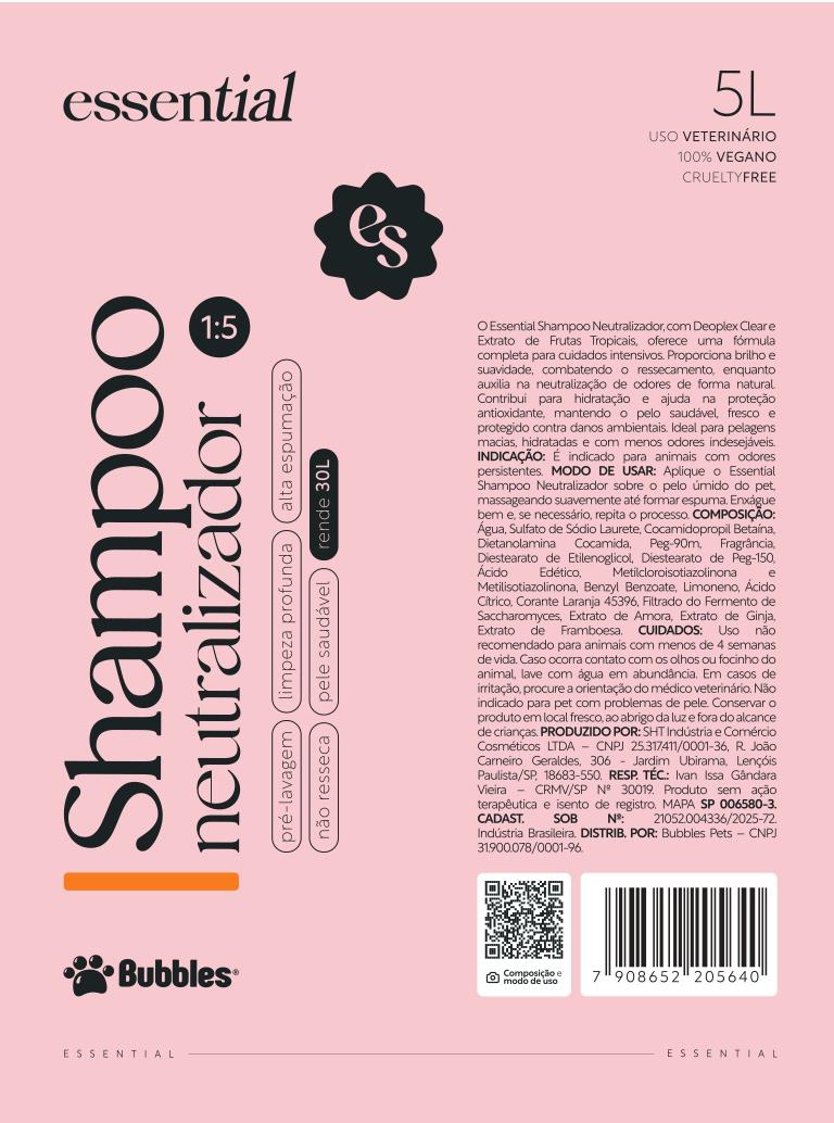 RÓTULO - SHAMPOO NEUTRALIZADOR